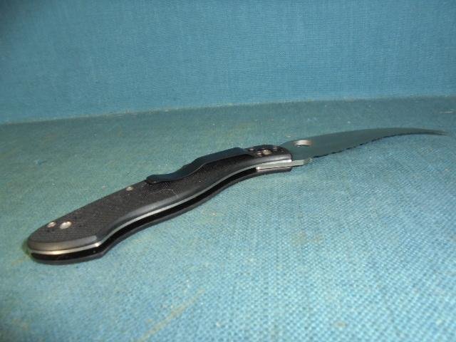 Scarce Spyderco Civilian Folding Knife S/n 03346 — image 5