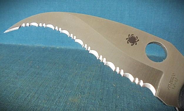 Scarce Spyderco Civilian Folding Knife S/n 03346 — image 7