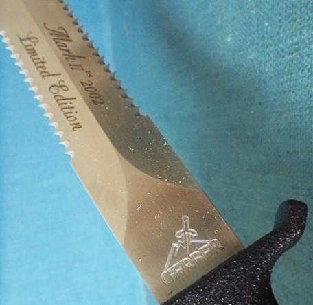 Limited Edition Gerber MK11 Knife S/n 03345 — image 8