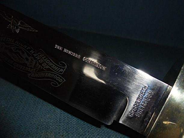 Large Holdworth Bowie Knife S/n 02256 — image 10