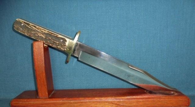 Large Holdworth Bowie Knife S/n 02256 — image 4