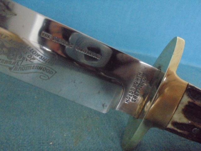 Large Holdworth Bowie Knife S/n 02256 — image 5