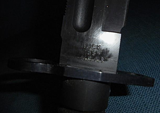 Scarce 1987 U.S. Buck 188 M9 Bayonet S/n03353 — image 10