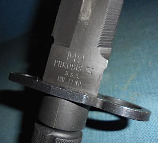 Scarce 1987 U.S. Buck 188 M9 Bayonet S/n03353 — image 7