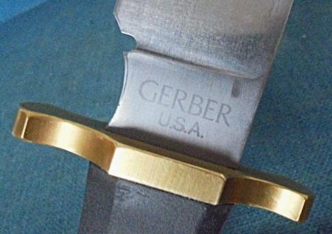 Scarce Gerber Bowie Knife S/n 03352 — image 6