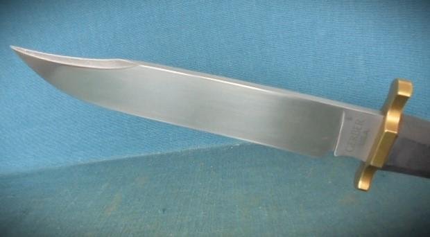 Scarce Gerber Bowie Knife S/n 03352 — image 8