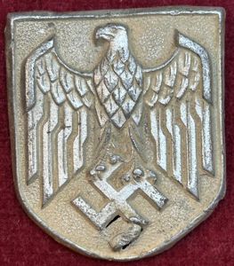 3rd Reich Adlerschild für die Tropenhelm