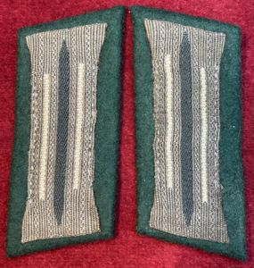 3rd Reich Kragenspiegel Wehrmacht fur die Infanterie Unteroffiziere