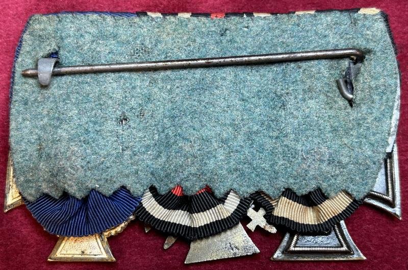 3rd Reich Ordensspange 3 medaillen — image 2