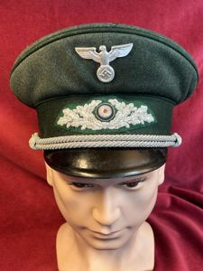 3rd Reich Schirmmütze für Ein Führer der Staatsforst-Reichsforst