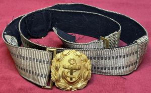 3rd Reich Kriegsmarine Paradefeldbinde für Marineoffiziere