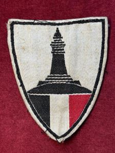 Deutsche Reich DRKB Stoffabzeichen für die Armbinde