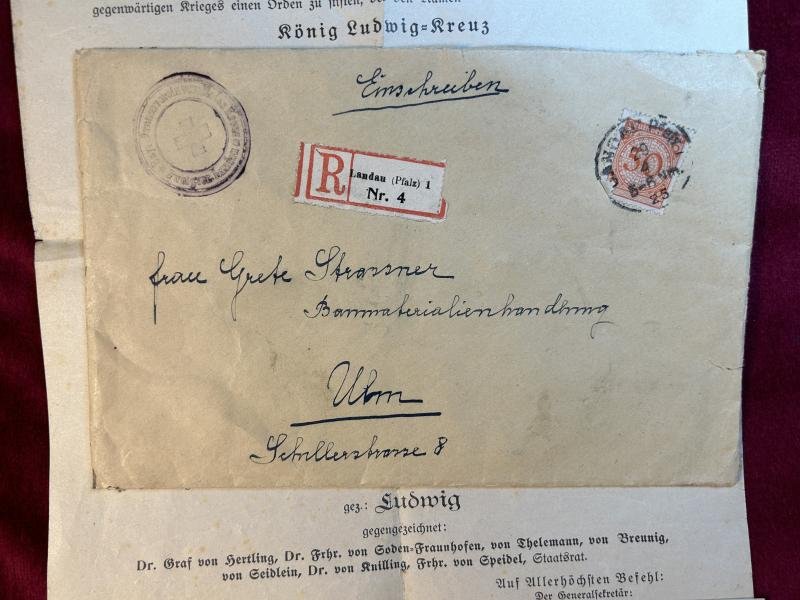Deutsche Reich Nachlass von Einem Bayerischer Rotes Kreuz Kriegpflegerins — image 5