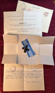 Deutsche Reich Nachlass von Einem Bayerischer Rotes Kreuz Kriegpflegerins