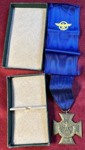 3rd Reich Zollgrenzschutz-Ehrenzeichen in Etui
