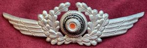 3rd Reich Luftwaffe Eichenlaubkranz und Kokarde für die Schirmmütze