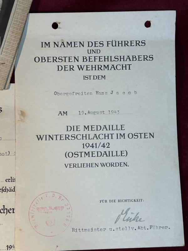 3rd Reich Dokumentgruppe von eine Wehrmacht Soldat — image 3