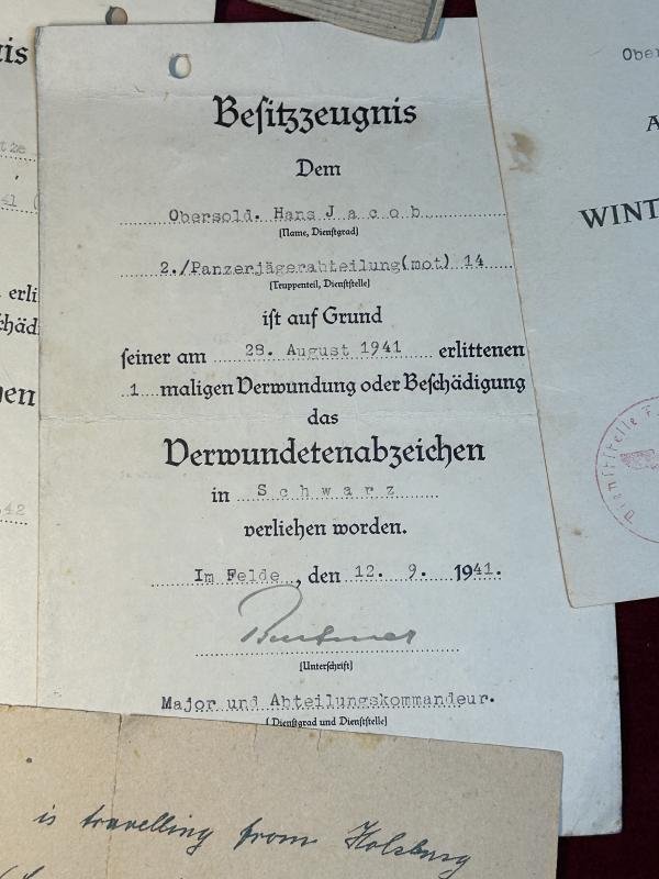 3rd Reich Dokumentgruppe von eine Wehrmacht Soldat — image 4