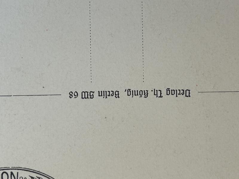 3rd Reich Heimkehr der deutschen Legion (Condor) Postkarte — image 3