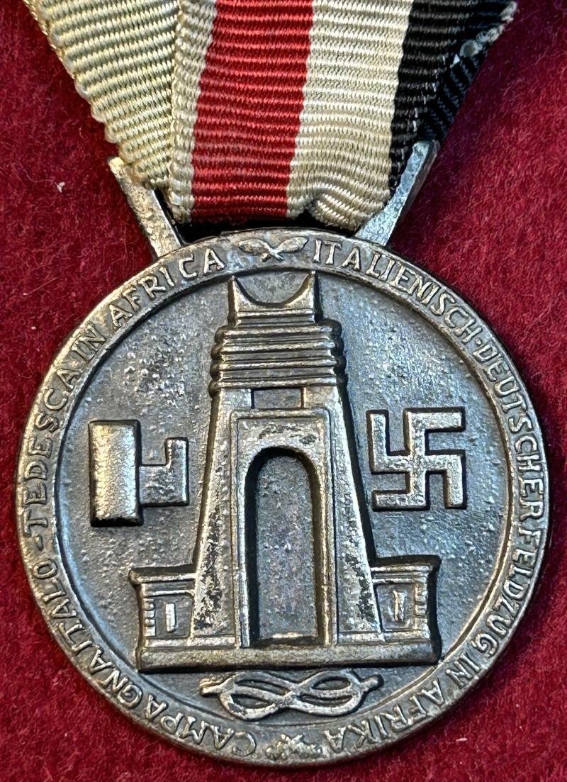 Italienisch-deutsche Feldzugsmedaille für Afrika (Silbern) — image 3