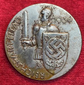 3rd Reich NSDAP Reichsparteitag 1934 Abzeichen
