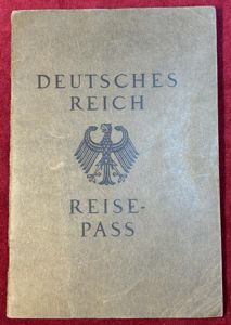 Deutsche Reich Reisepass