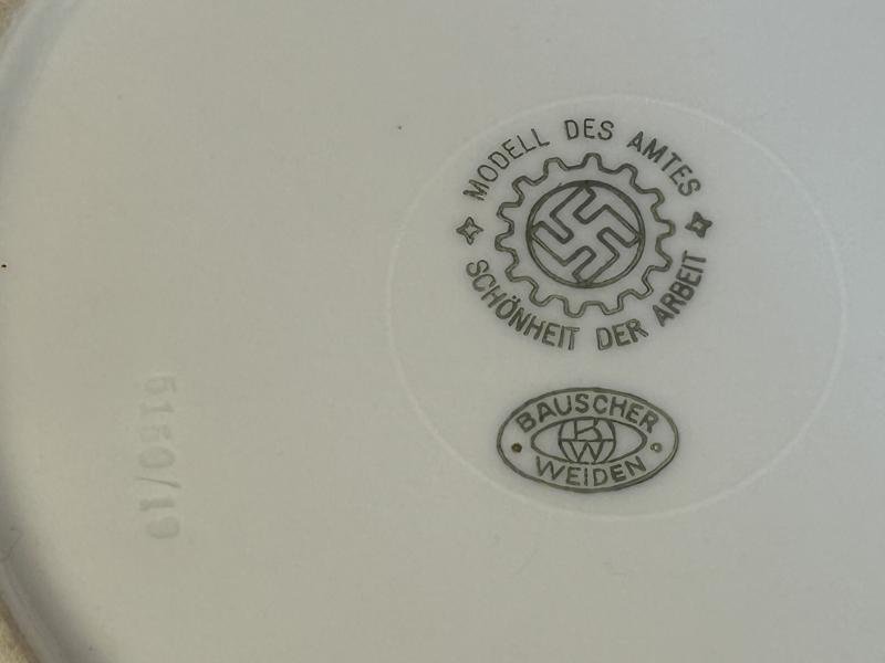 3rd Reich DAF Teller (19cm) — image 3