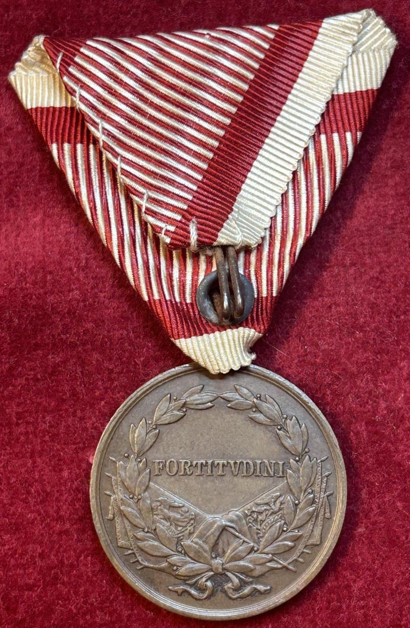 Österreich-Ungarn Tapferkeitsmedaille Bronzene 3. Klasse — image 2