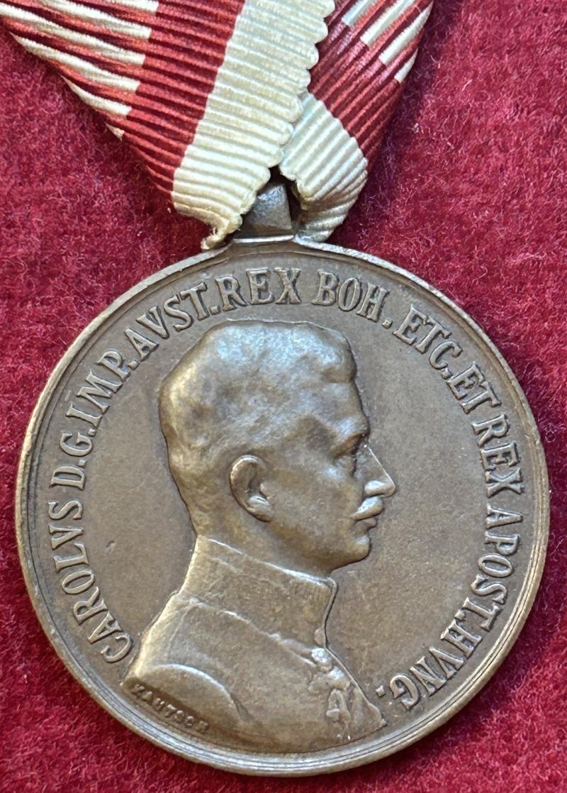 Österreich-Ungarn Tapferkeitsmedaille Bronzene 3. Klasse — image 3