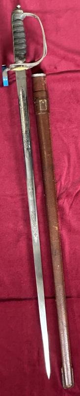 British P1821 artillery sword George V (Hawksworth) — image 2