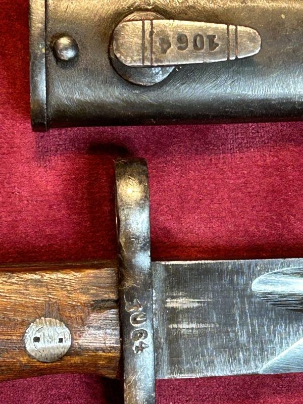 Yugoslavia M1948 Mauser Bayonet (number equal!) — image 3