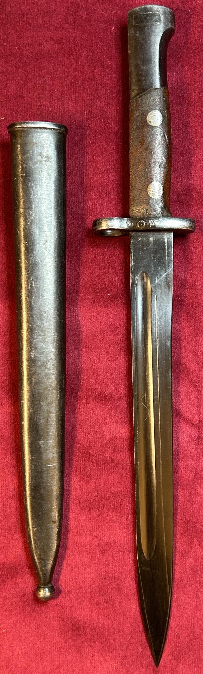 Yugoslavia M1948 Mauser Bayonet (number equal!) — image 4