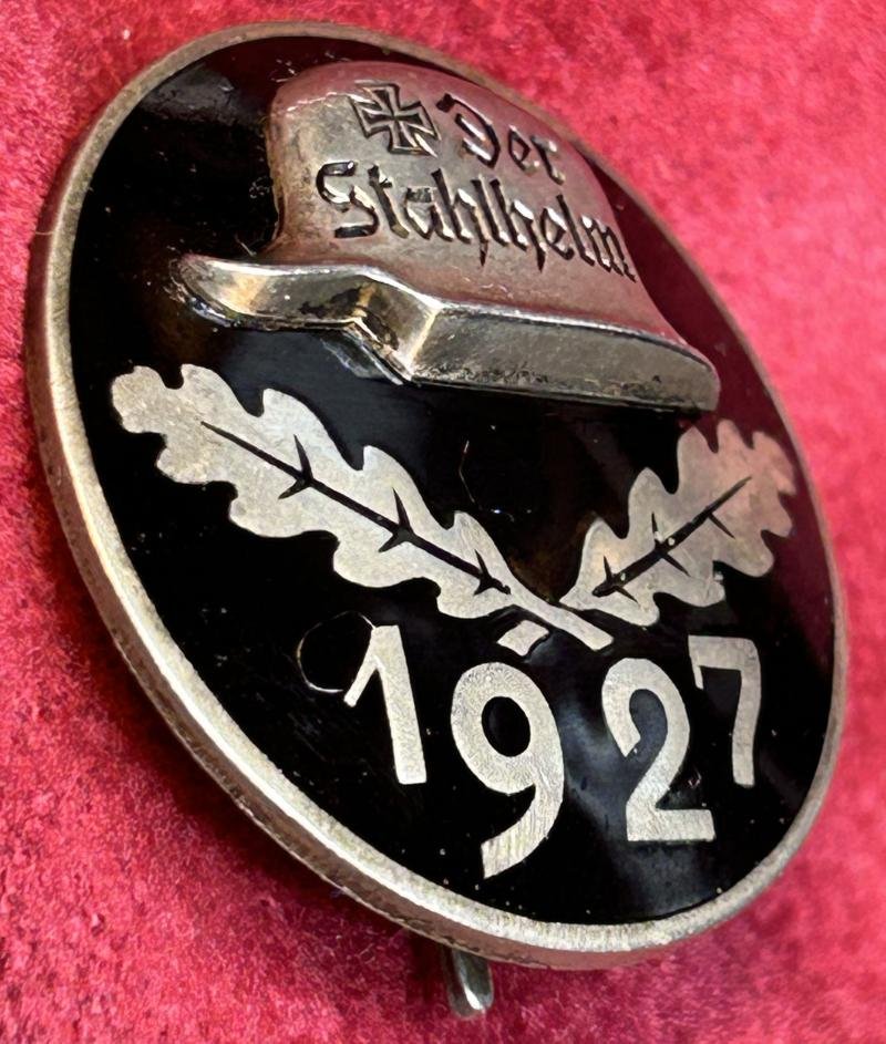 Deutsche Reich Stahlhelmbund Diensteintrittsabzeichen 1927 — image 3