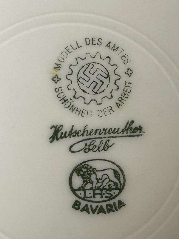 3rd Reich Deutsche Arbeitsfront Obstschale — image 4