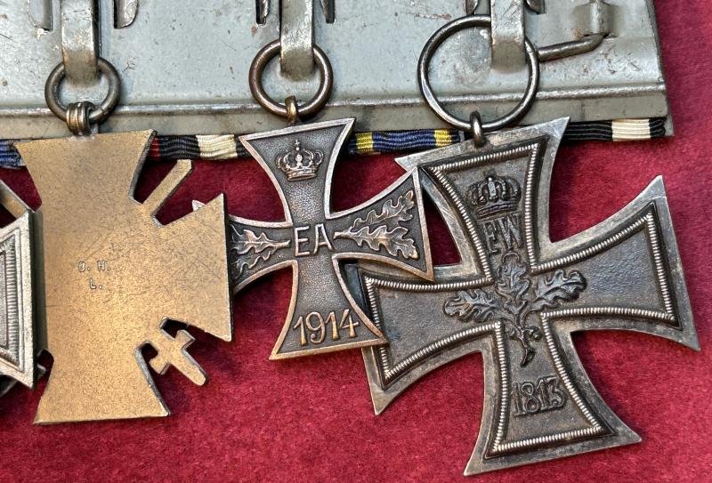 3rd Reich Ordensspange 4 Medaillen (NSDAP & Braunschweig) — image 5