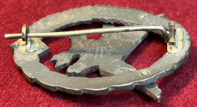 3rd Reich Fliegerschützenabzeichen der Luftwaffe mit Blitzbündel (Deumer) — image 4