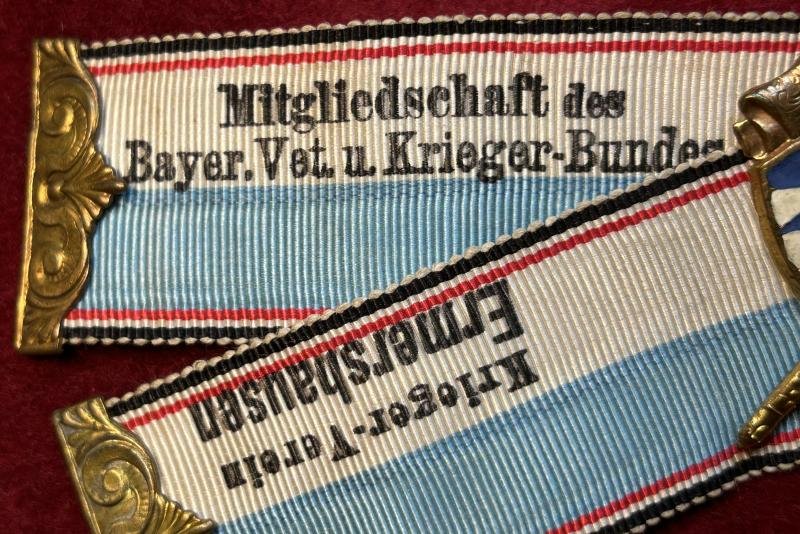 Kaiserreich Bayern Kriegerverein mitgliedsabzeichen — image 5