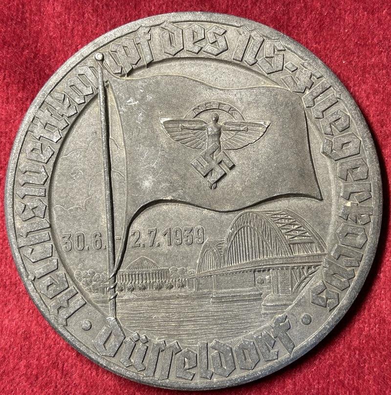 3rd Reich NSFK Plakette Reichswettkampf des NS-Fliegerkorps Düsseldorf — image 5