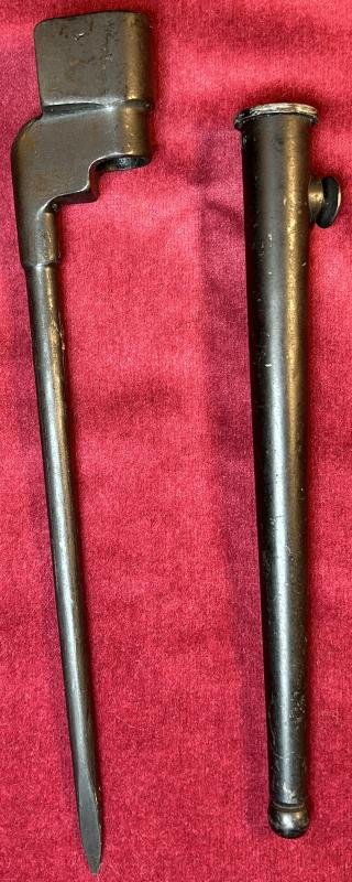 WWII British No4 MKII Spike Bayonet (Singer, N67) — image 2