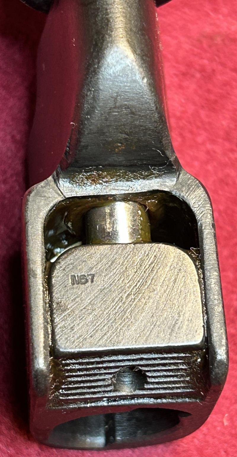 WWII British No4 MKII Spike Bayonet (Singer, N67) — image 5