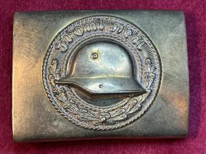 Deutsche Reich Koppelschloss Stahlhelmbund 'Front Heil'