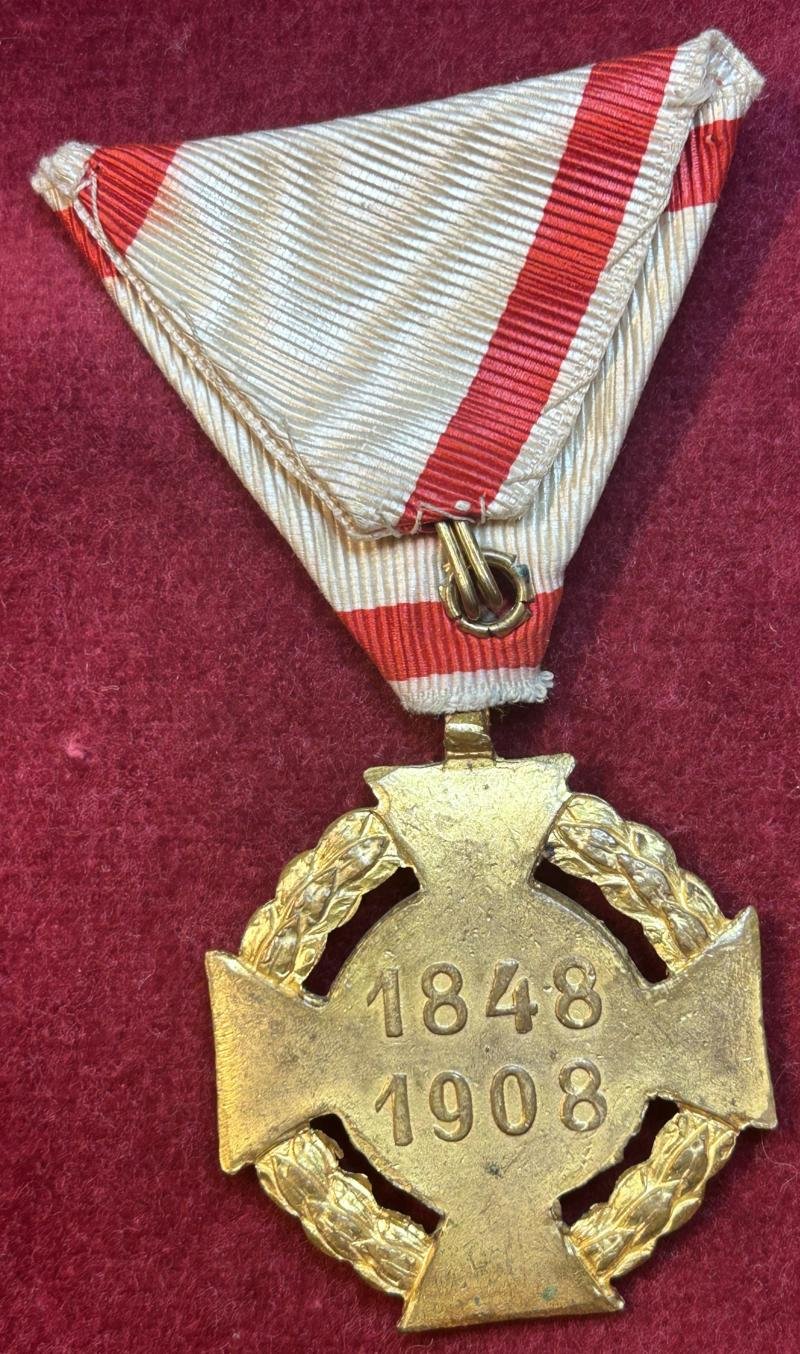 Österreich-Ungarn Militär-Jubiläumskreuz 1848-1908 — image 2