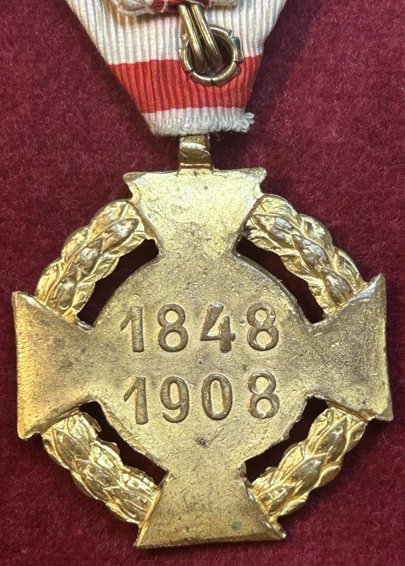 Österreich-Ungarn Militär-Jubiläumskreuz 1848-1908 — image 4