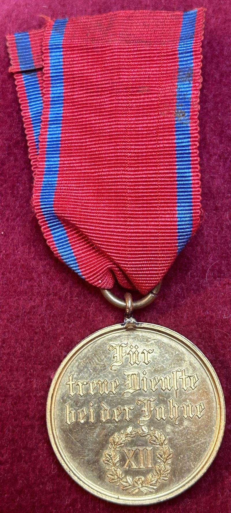 Kaiserreich Württemberg Dienstauszeichnung 2.Klasse für 12 Jahre — image 2