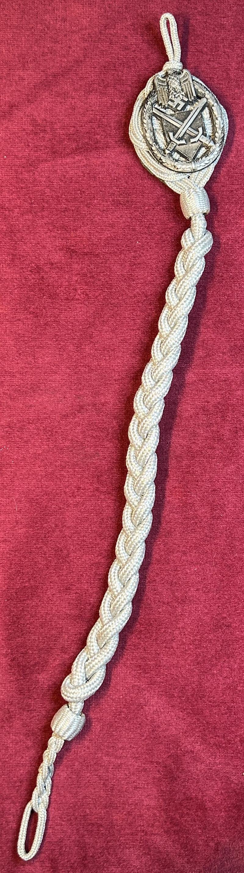 3rd Reich Wehrmacht Heer Schützenschnur der Infanterie 1. Stufe — image 3