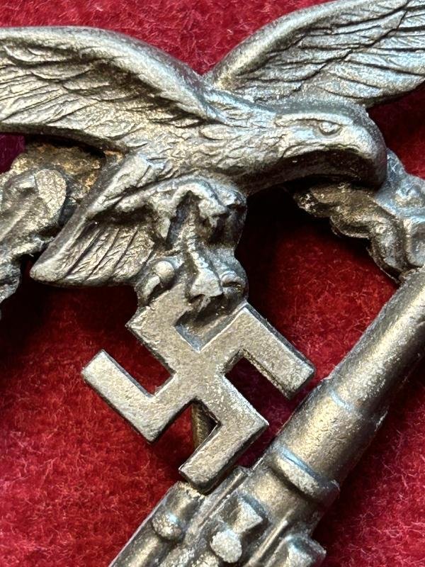 3rd Reich Luftwaffe Flakkampfabzeichen (C.E. Juncker) — image 3