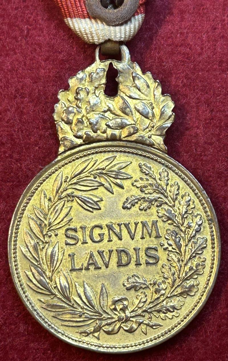 Österreich-Ungarn Militär-Verdienstmedaille in Bronze (Kaiser Karl) — image 4