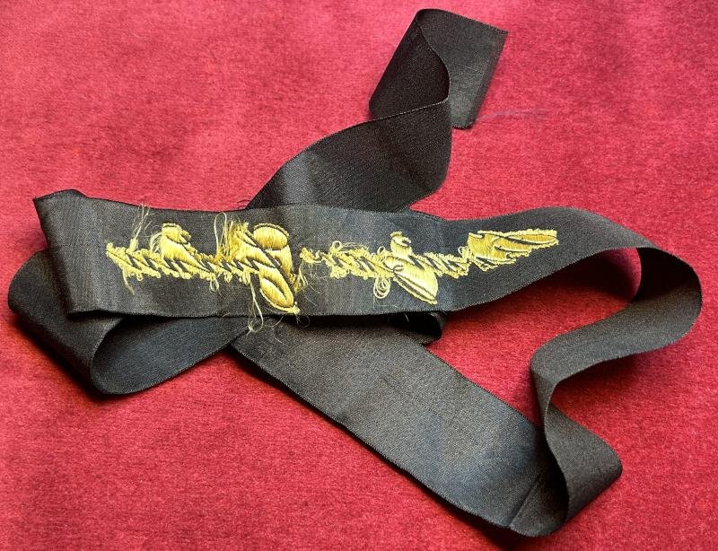 3rd Reich Kriegsmarine Mützenband 'Kreuzer Emden' — image 2