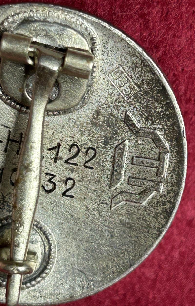 Deutsche Reich Silbern Stahlhelmbund Diensteintrittsabzeichen 1932 — image 5