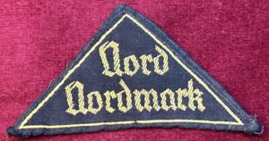 3rd Reich HJ Gebietsdreieck 'Nord Nordmark'